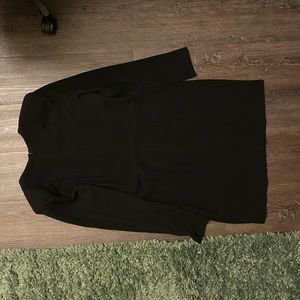 ASOS long sleeve pencil dress - black